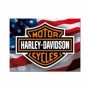 Iman 6x8 cms. Harley-Davidson USA Logo