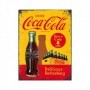 Iman 6x8 cms. Coca-Cola - In Bottles Yellow