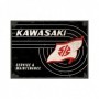 Iman 6x8 cms. Kawasaki Kawasaki - Tank Logo