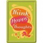 Postal 10x14 cms. Word Up Think Happy Thoughts