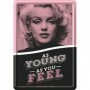Postal 10x14 cms. Celebrities Marilyn - As Young