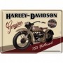 Postal 10x14 cms. Harley-Davidson Flathead