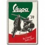 Postal 10x14 cms. Vespa - The Italian Classic