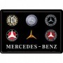 Postal 10x14 cms. Mercedes-Benz Mercedes-Benz -