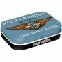 Cajita Mints 6x9,5x2 cms. Harley-Davidson - Logo