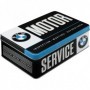 Caja de metal plana 23x16x7 cms. BMW - Service
