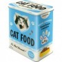 Caja de metal L 10x14x20 cms. Animal Club Cat Food