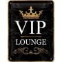Placa de metal 15x20 cms. Achtung VIP Lounge