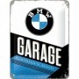 Placa de metal 15x20 cms. BMW - Garage