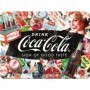 Placa de metal 15x20 cms. Coca-Cola - Collage