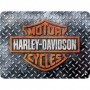 Placa de metal 15x20 cms. Harley-Davidson -
