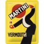 Placa de metal 15x20 cms. Martini Martini -