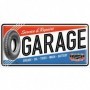 Placa de metal 25x50 cms. Best Garage Garage