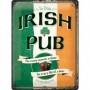 Placa de metal 30x40 cms. Open Bar Irish Pub