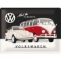 Placa de metal 30x40 cms. Volkswagen VW - Meet