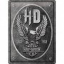 Placa de metal 30x40 cms. Harley-Davidson - Metal