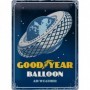 Placa de metal 30x40 cms. Goodyear - Balloon Tire
