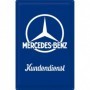 Placa de metal 40x60 cms. Mercedes-Benz