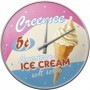 Reloj analógico de pared Estilo Retro Vintage Nostalgic-Art "USA Ice Cream"