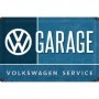 Placa de metal 40x60 cms. VW Garage