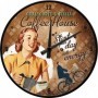 Reloj de pared 31 cms. Coffee House Lady