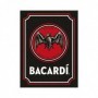 Imán Nostalgic-Art "Bacardi - Logo Black"