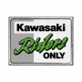 Imán Nostalgic-Art "Kawasaki - Riders Only Ninja"