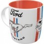 Taza Nostalgic-Art "Ford Mustang-Horse&Stripes Logo" imagen 1