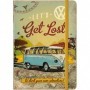 Libreta Nostalgic-Art "VW Bulli - Let´s Get Lost" - portada