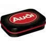 Cajita Mints Nostalgic-Art "Audi - Logo Red Shine"
