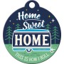 Llavero Nostalgic-art "Home Sweet Home Camper" frente detalle