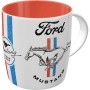 Taza Nostalgic-Art "Ford Mustang-Horse&Stripes Logo" imagen 3