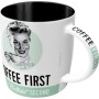 Taza Say it 50's Coffee First
