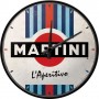 Reloj de pared 31 cms. Martini - L`Aperitivo Racin