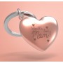 LLAVERO meta[l]morphose® Lifestyle - Corazón Mom rosa