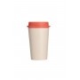 CIRCULAR CUP NOW 350 ML. CREAM & CAUGHT OUT CORAL