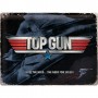 Placa de metal 30x40 cms. Top Gun - The Need for Speed