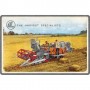 Placa de metal 20x30 cms. Claas - The Harvest Specialists