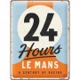 Placa de metal 30x40 cms. 24h Le Mans - A Century of Racing