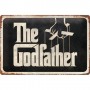 Placa de metal 20x30 cms. The Godfather