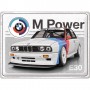 Placa de metal 30x40 cms. BMW M Power
