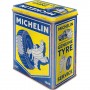 Caja de metal L 10x14x20 cms. Michelin - Vintage