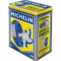 Caja de metal L 10x14x20 cms. Michelin - Vintage
