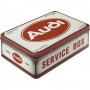 Caja de metal plana 23x16x7 cms. Audi - Service Box